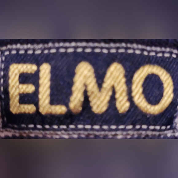 Sesame Street Elmo Toddler shirt with overall loops - Picture 5 of 5